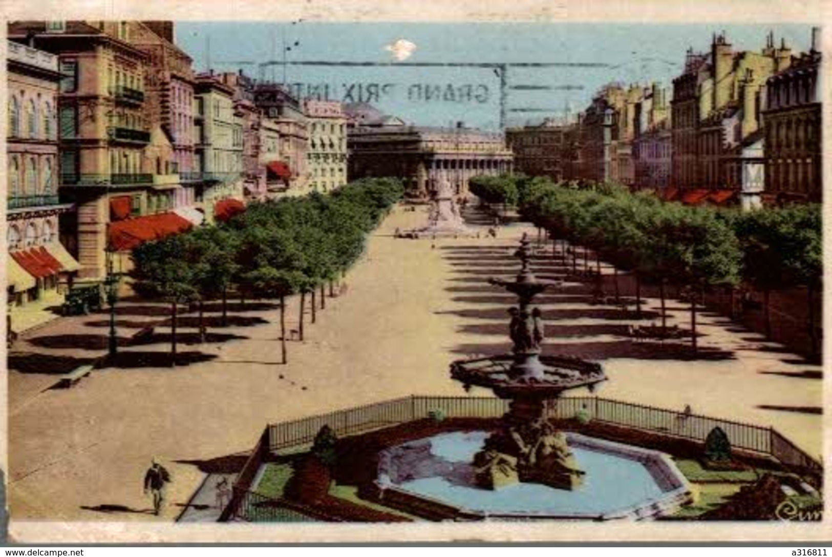 BORDEAUX - ALLEE DE TOURNY ET LE GRAND THÉÂTRE - Bordeaux