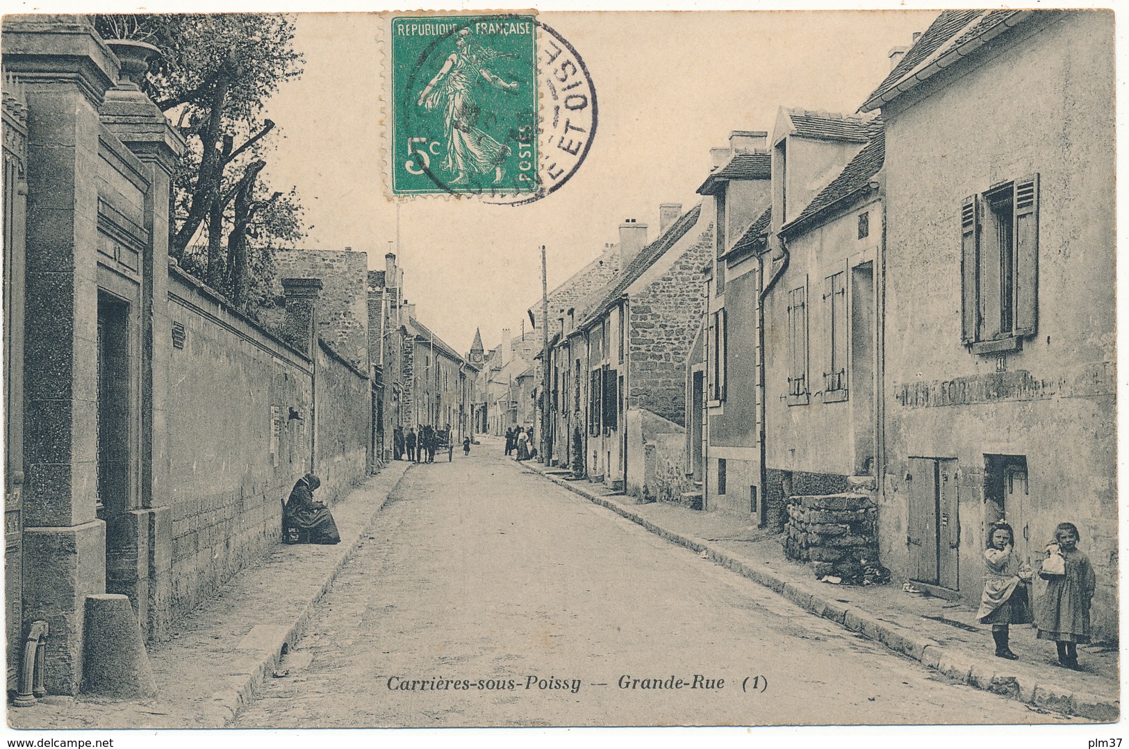 CARRIERES SOUS POISSY - Grande Rue - Carrieres Sous Poissy