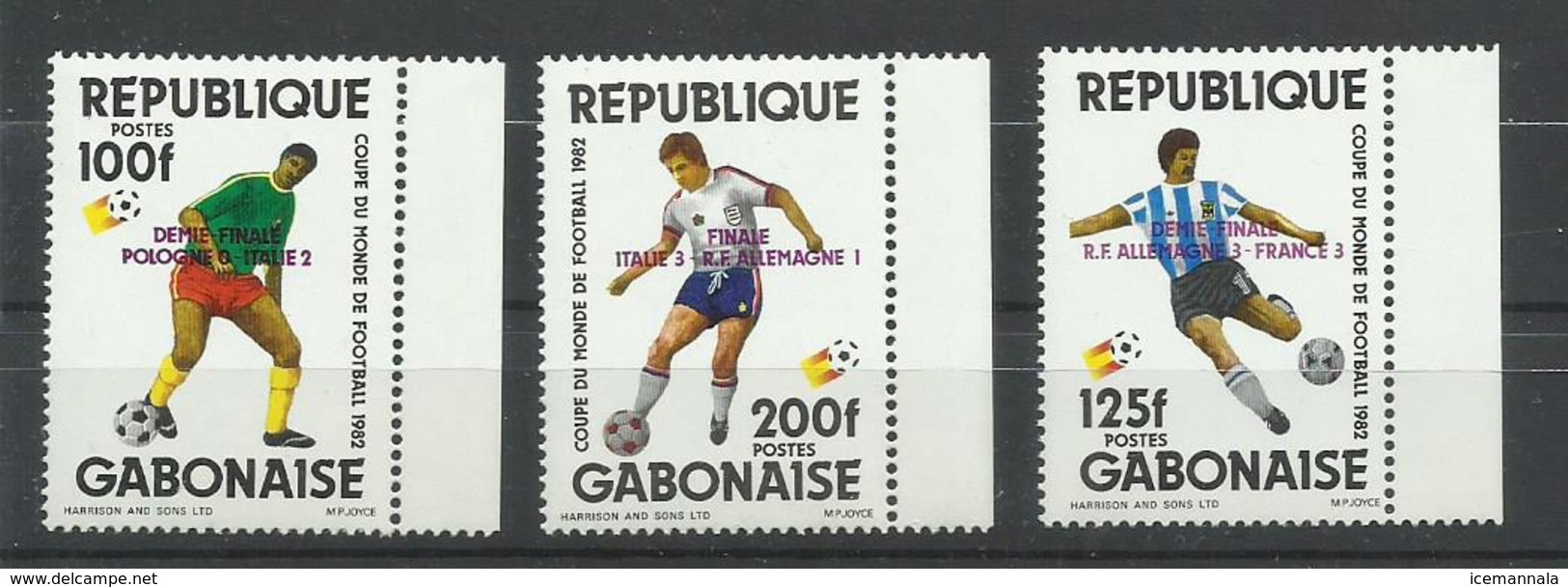 GABON   YVERT  497/99  MNH   ** - Gabón (1960-...)