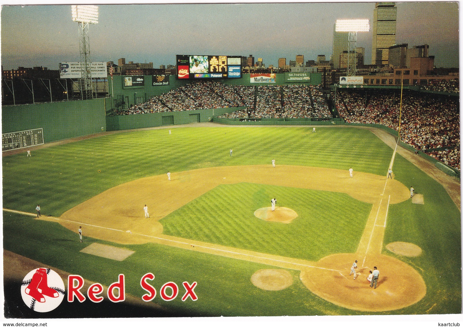 Boston's American League Baseball Park - Fenway Park - 'RED SOX' - (Massachusetts, USA) - Stadions
