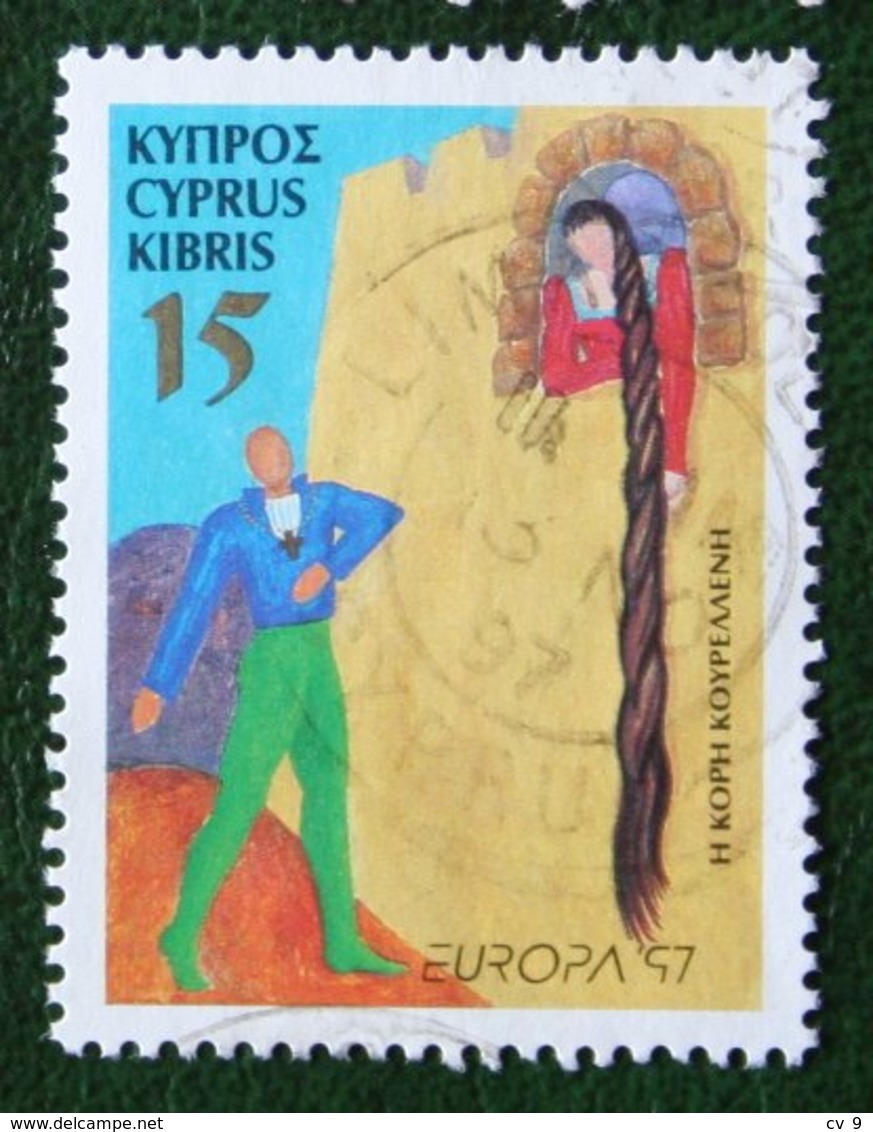 15c Europa CEPT Fairy Tales 1997 Mi 897 Y&T 900 Used Gebruikt Oblitere CYPRUS ZYPERN CHYPRE - Gebraucht