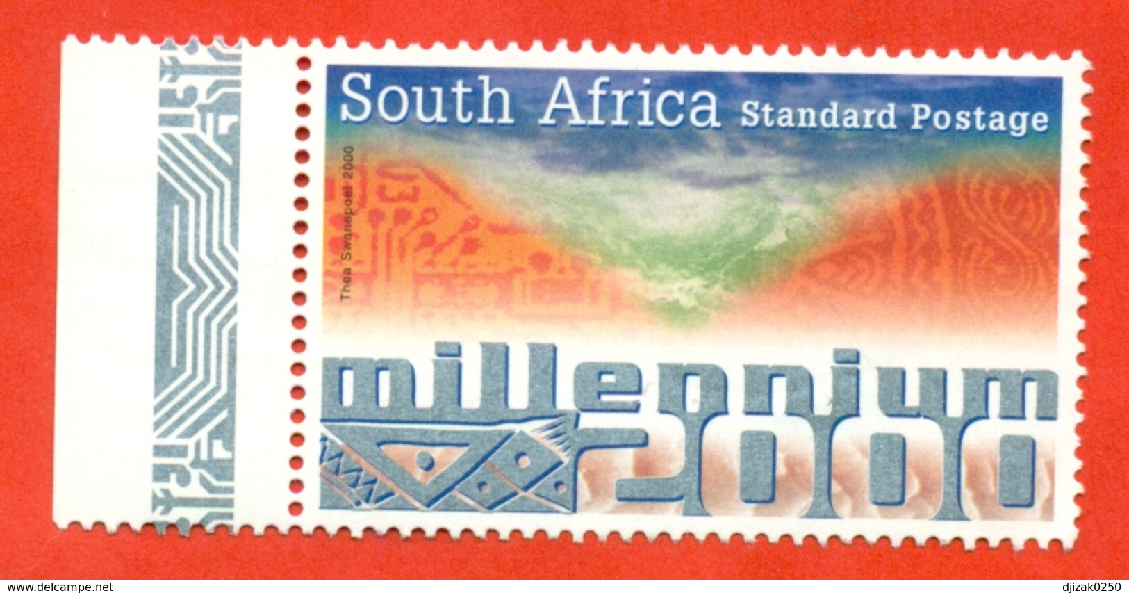 South Africa 2000. New Millennium. Stamp Unused. - Ungebraucht