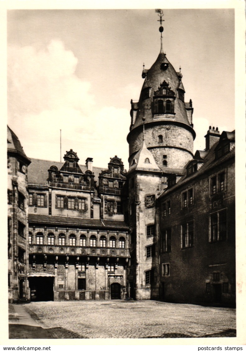 Detmold, Schloss Detmold, Innenhof, Ca. 50er/60er Jahre - Detmold