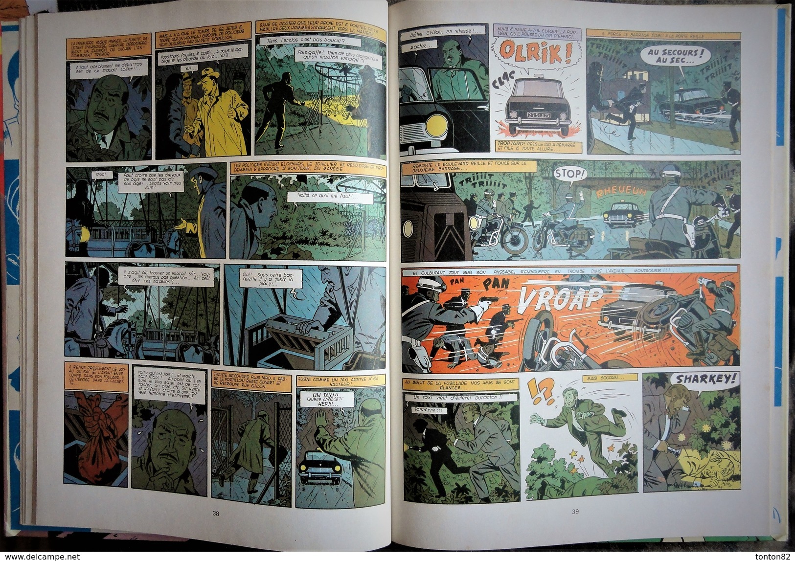 Edgar. P. Jacobs - L'affaire du collier - Dargaud - ( Édition Originale Septembre 1967 ) .