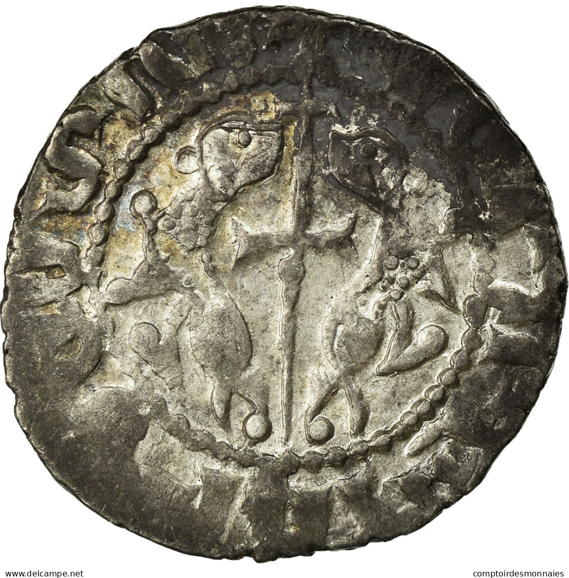 Monnaie, Armenia, Levon I, Tram, 1198-1219 AD, TB+, Argent - Arménie