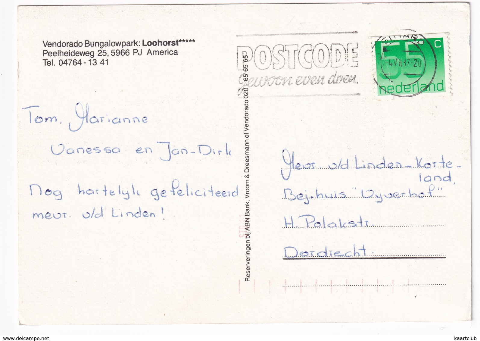 America - Vendorado Bungalowpark 'Loohorst*****' - BILJART, BOWLING - (Limburg, Holland) - Horst