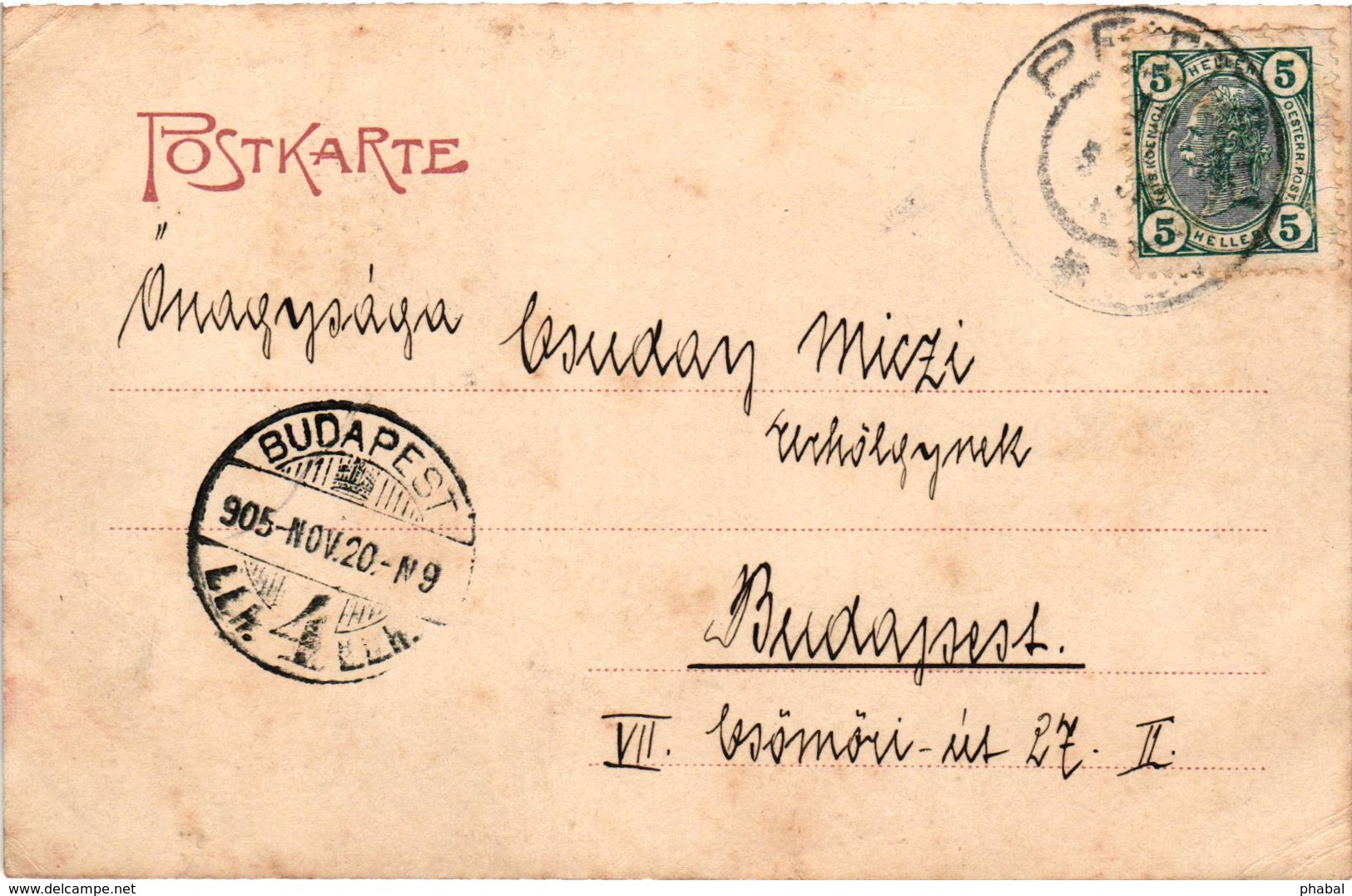 Slovenia, Ptuj, Pettau, Town Scene, Old Postcard 1905 - Slovenië