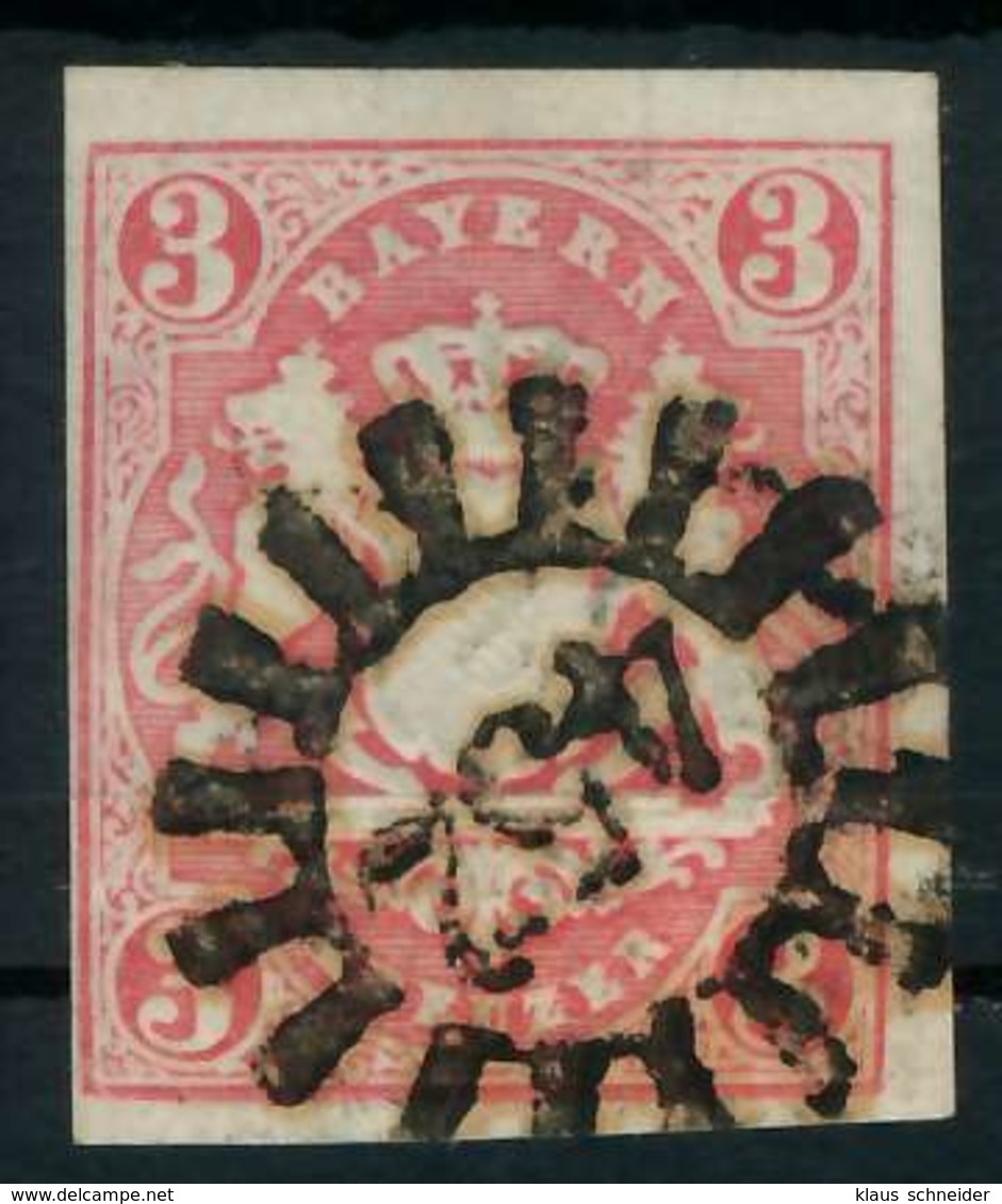 WAPPEN-AUSGABE 1867-1868 Nr 15 GMR 452 Zentrisch Gestempelt X883E92 - Other & Unclassified