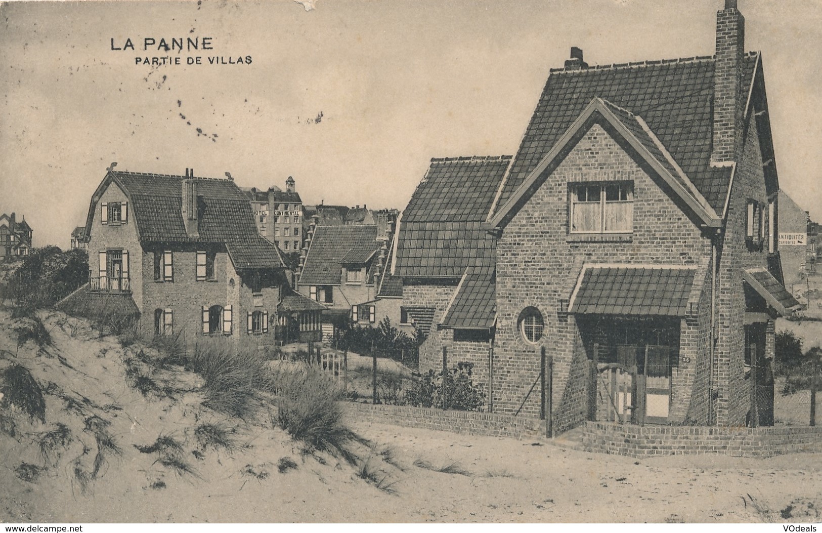 CPA - Belgique - De Panne - La Panne - Partie De Villas - De Panne