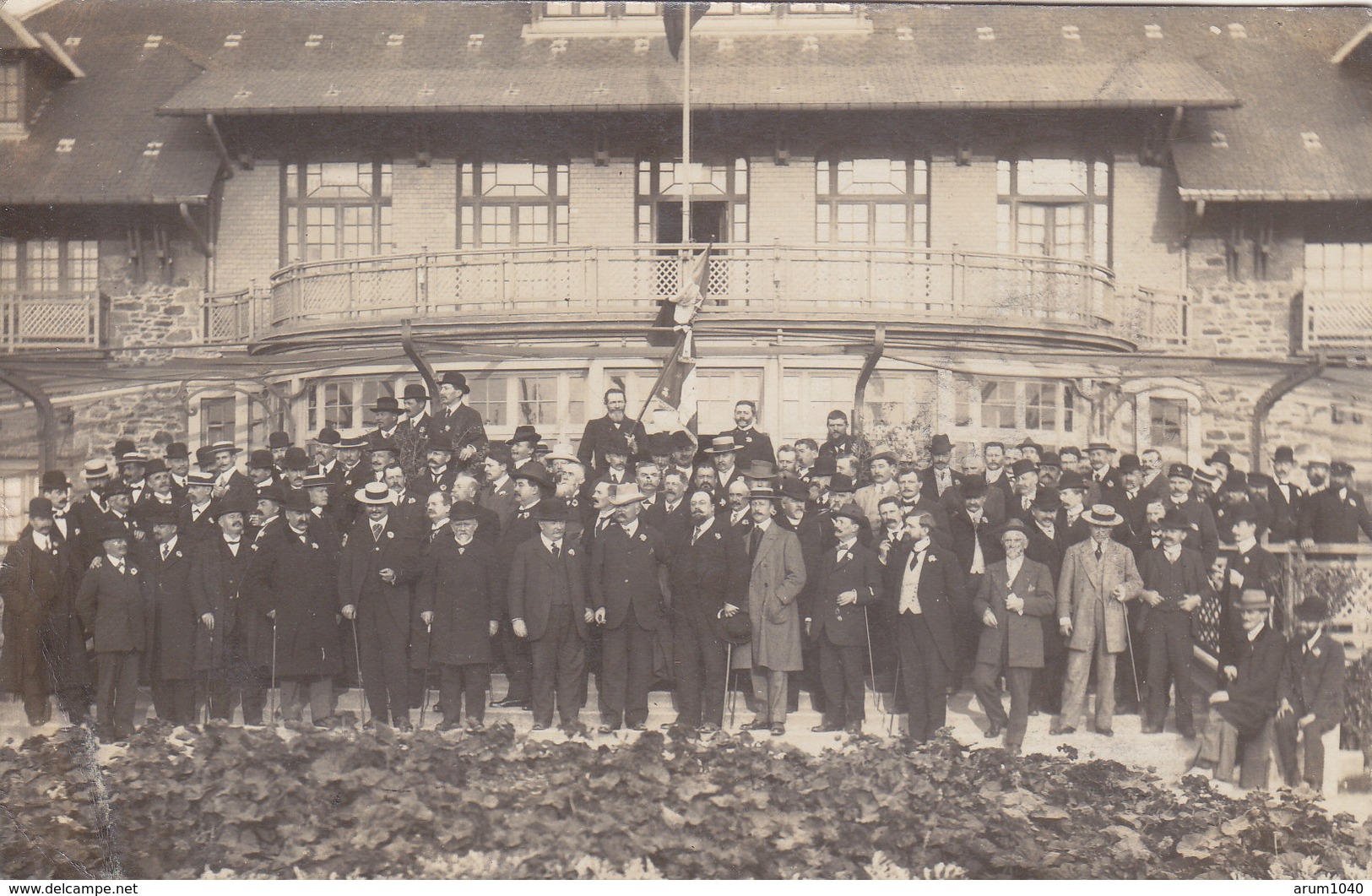 SAINT MALO : Congrès Des Bleus De Bretagne  - Rare Carte Photo. - Saint Malo