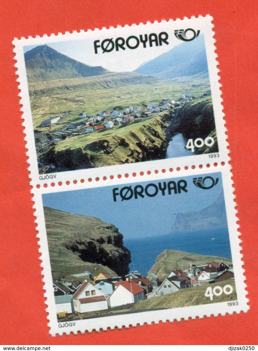 Faroe Islands 1993.  Tourism. Unused Stamps. - Faroe Islands