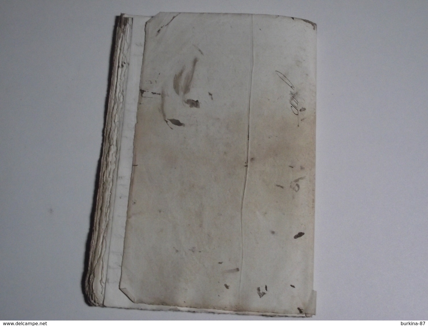 Manuscrit, SUITE de la LOGIQUE, vers 1820, environ 75 pages