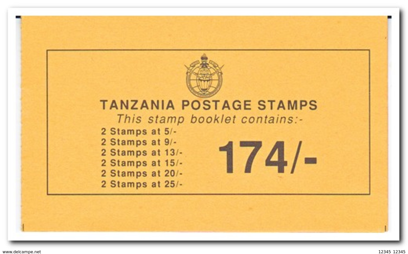 Tanzania 1990, Postfris MNH, Birds ( Booklet ) - Tanzania (1964-...)