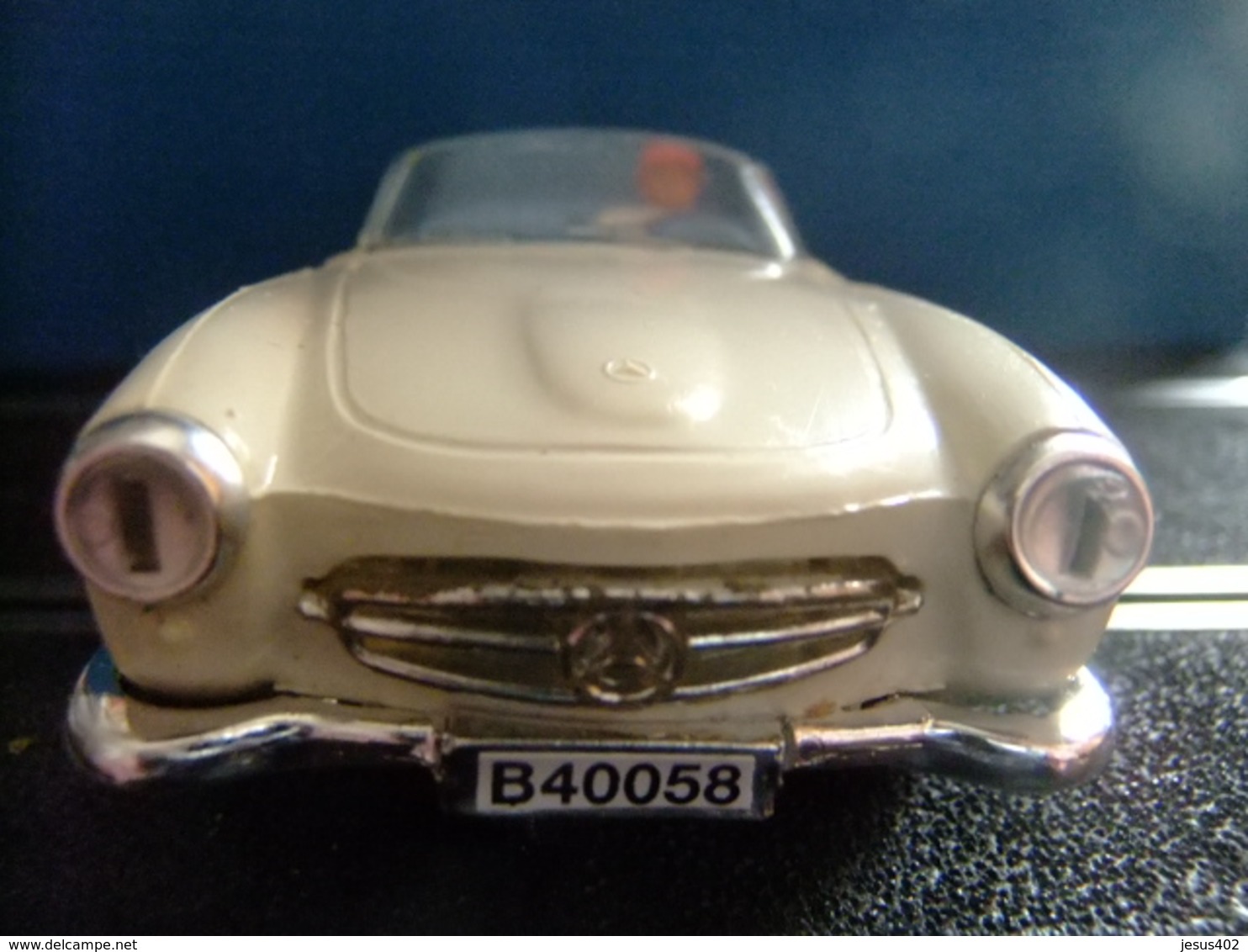 SCALEXTRIC Tri-Ang MERCEDES 190 SL Type 3 C 75 Blanco N 1 Made In England - Circuitos Automóviles