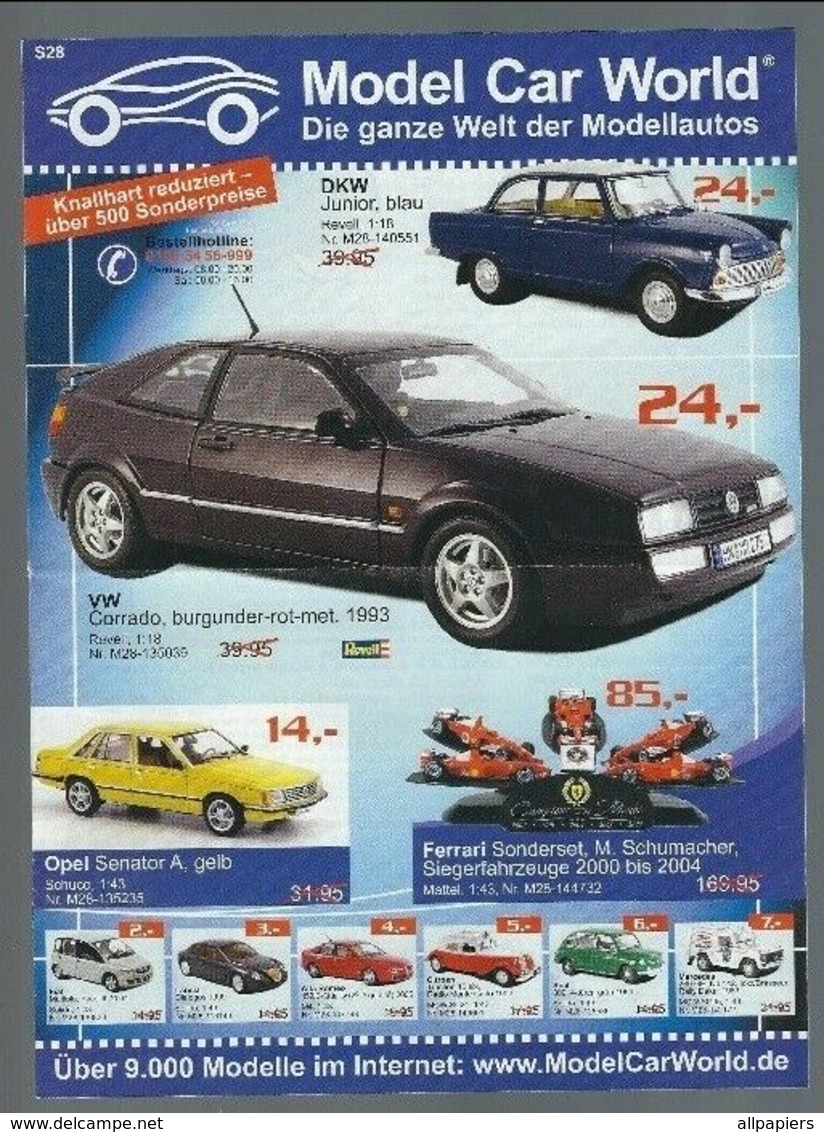 Catalogue Model Car World Die Ganze Welt Der Modellautos - Autres & Non Classés