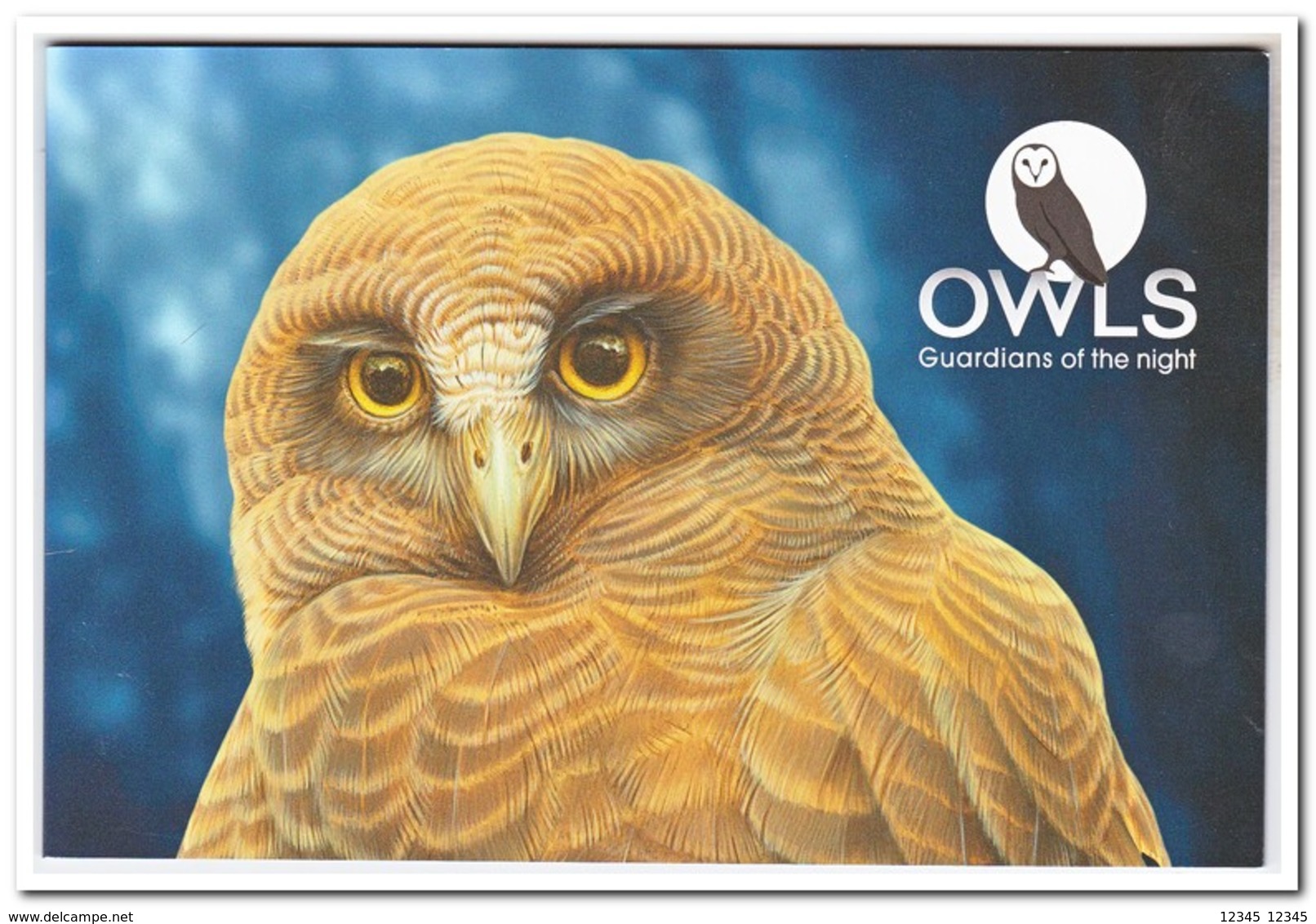 Australië 2017, Postfris MNH, Owls, ( Prestigebooklet ) - Postzegelboekjes