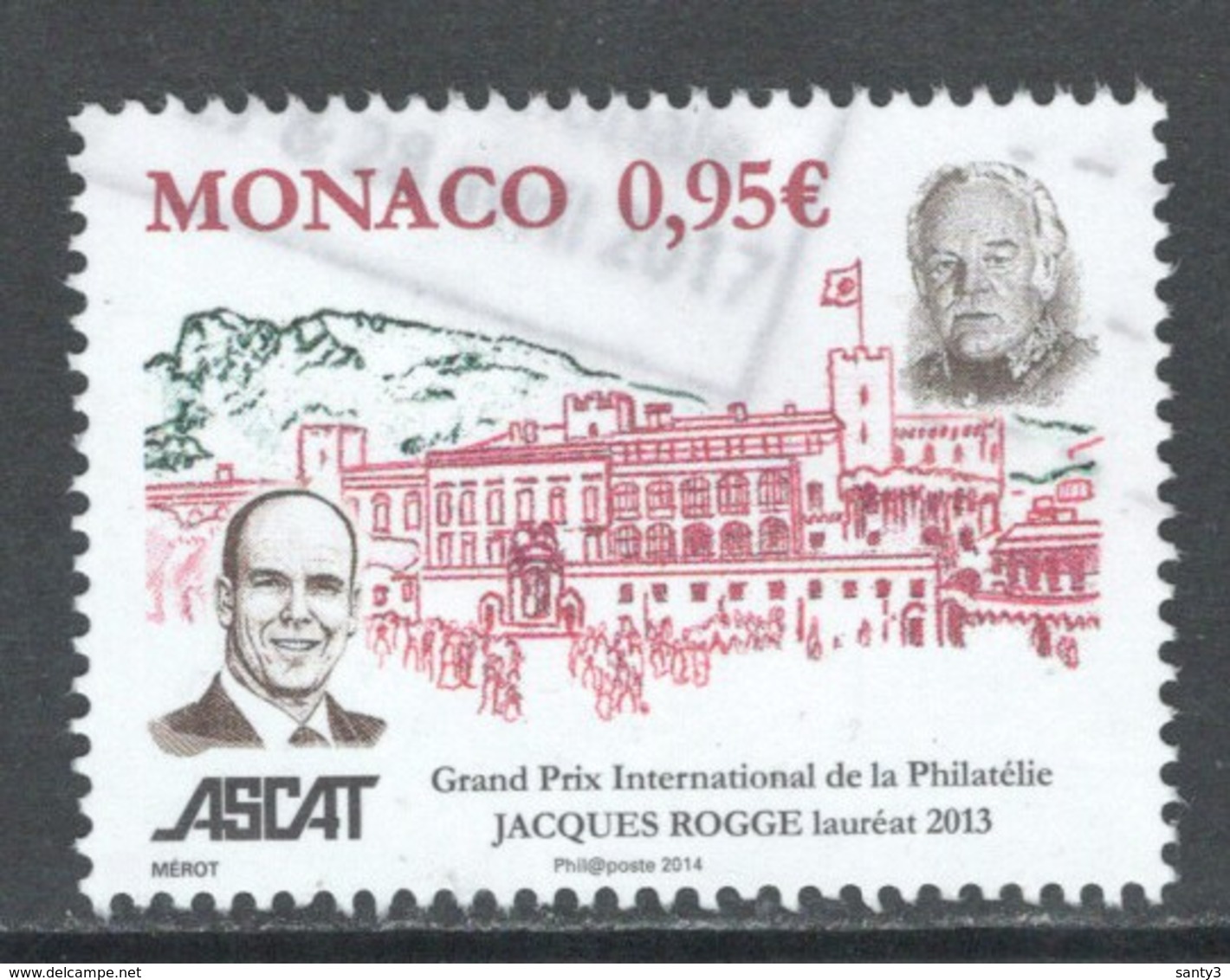 Monaco, Yv  2900 Jaar 2013, Gestempeld - Used Stamps