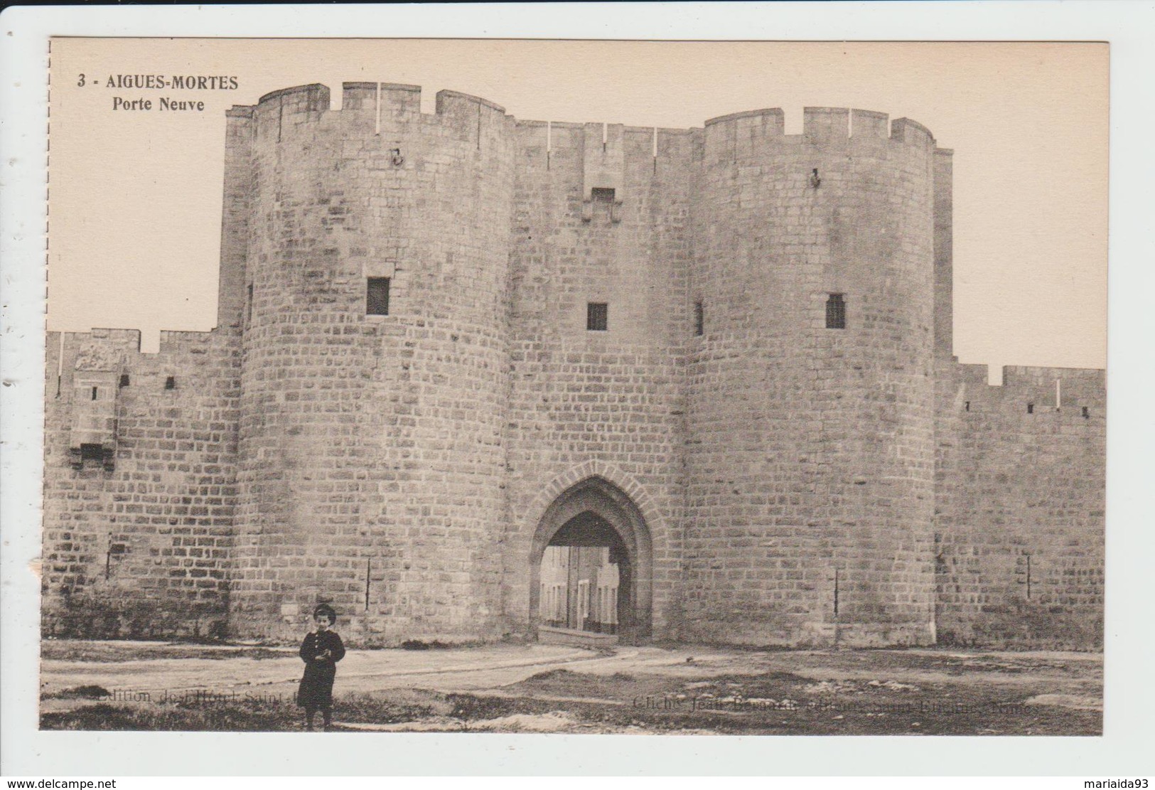 AIGUES MORTES - GARD - PORTE NEUVE - Aigues-Mortes