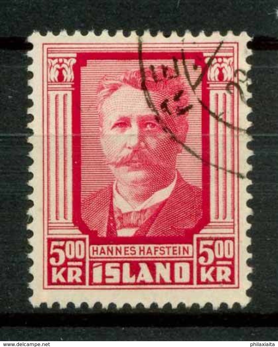 Islanda 1954 SG 327 Usato 100% Hannes Hafstein - Usati