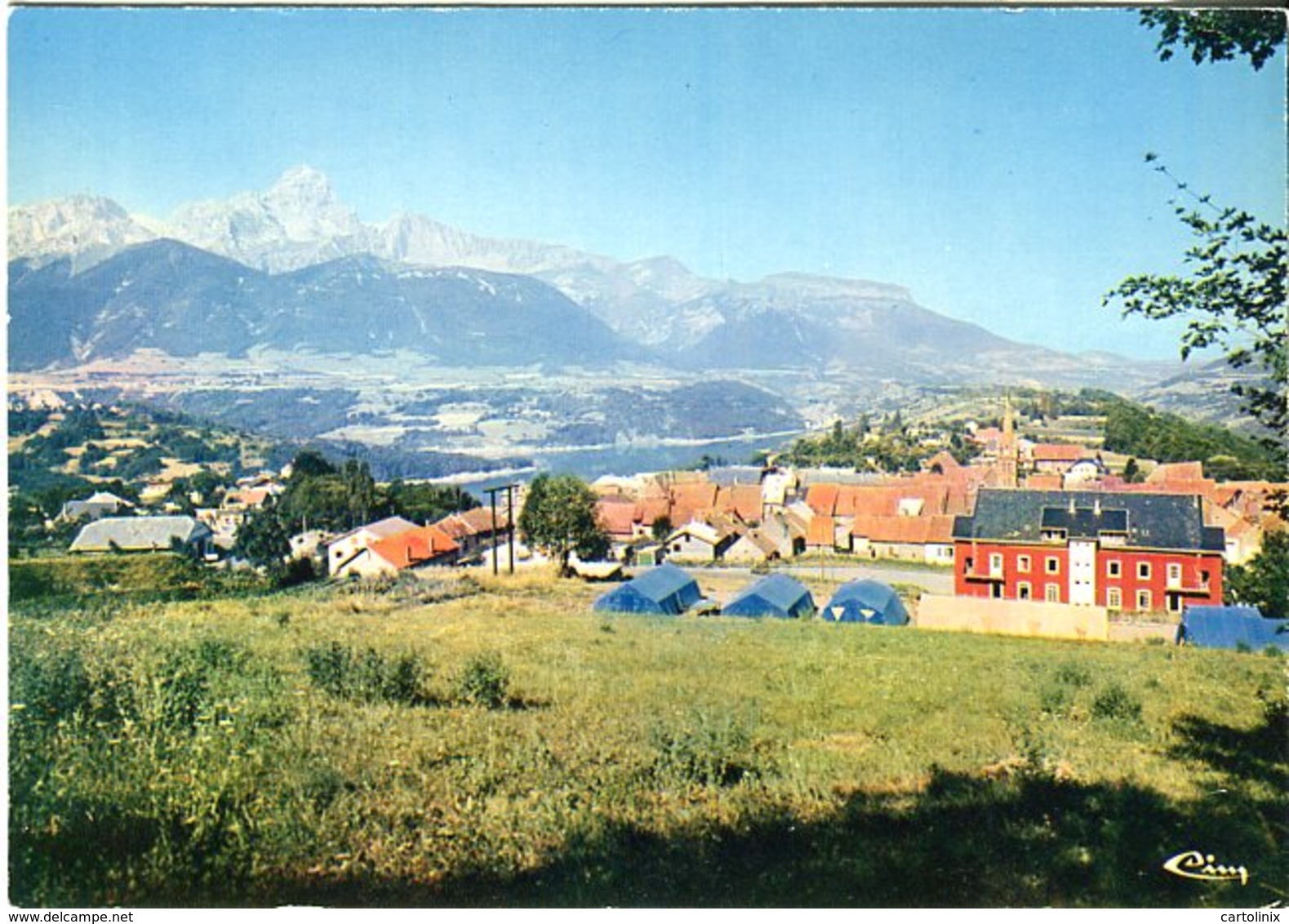 Cpsm Cp 38 Corps Route Napoleon Lac Du Sautet - Corps