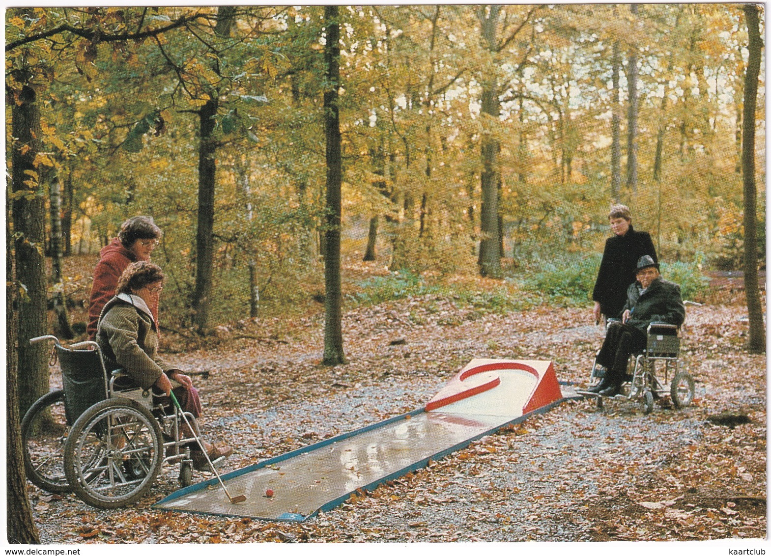 MINI GOLF / MIDGET GOLF - Doorn - F.D. Roosenvelthuis - Midgetgolfbaan Voor Gehandicapten - Rolstoel/Wheelchair (Holland - Andere & Zonder Classificatie