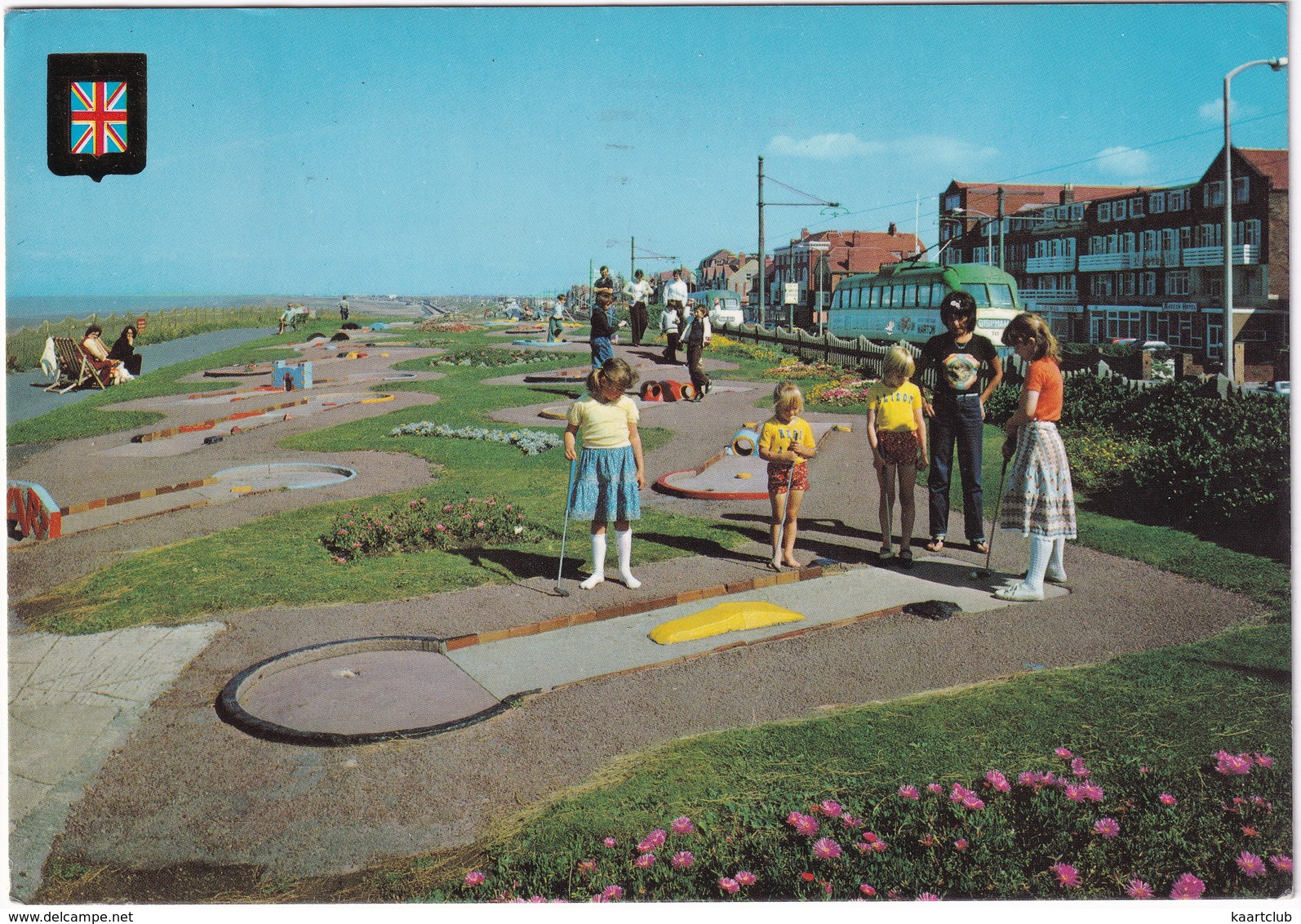 MINI GOLF / MIDGET GOLF - Bispham - Crazy Golf, Tram/Streetcar - (England) - Andere & Zonder Classificatie