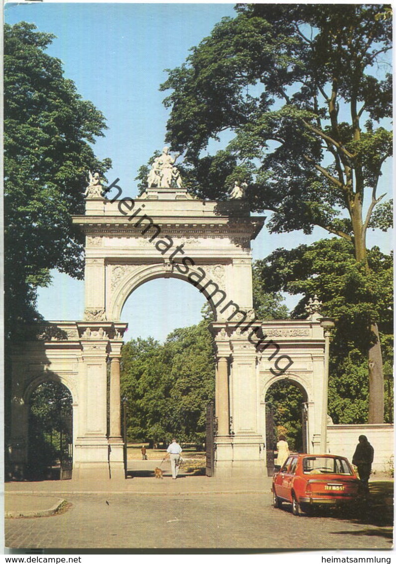 Berlin Pankow - Bürgerpark - Eingang - Verlag Bild Und Heimat Reichenbach - Pankow