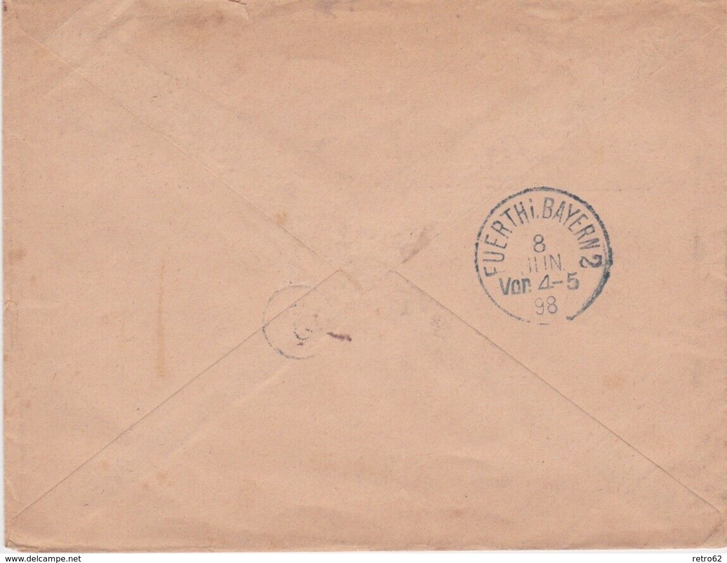 France-1898 25c On Charles Oberthur Brush Manufacturer, Rennes Cover To Germany - 1876-1898 Sage (Type II)