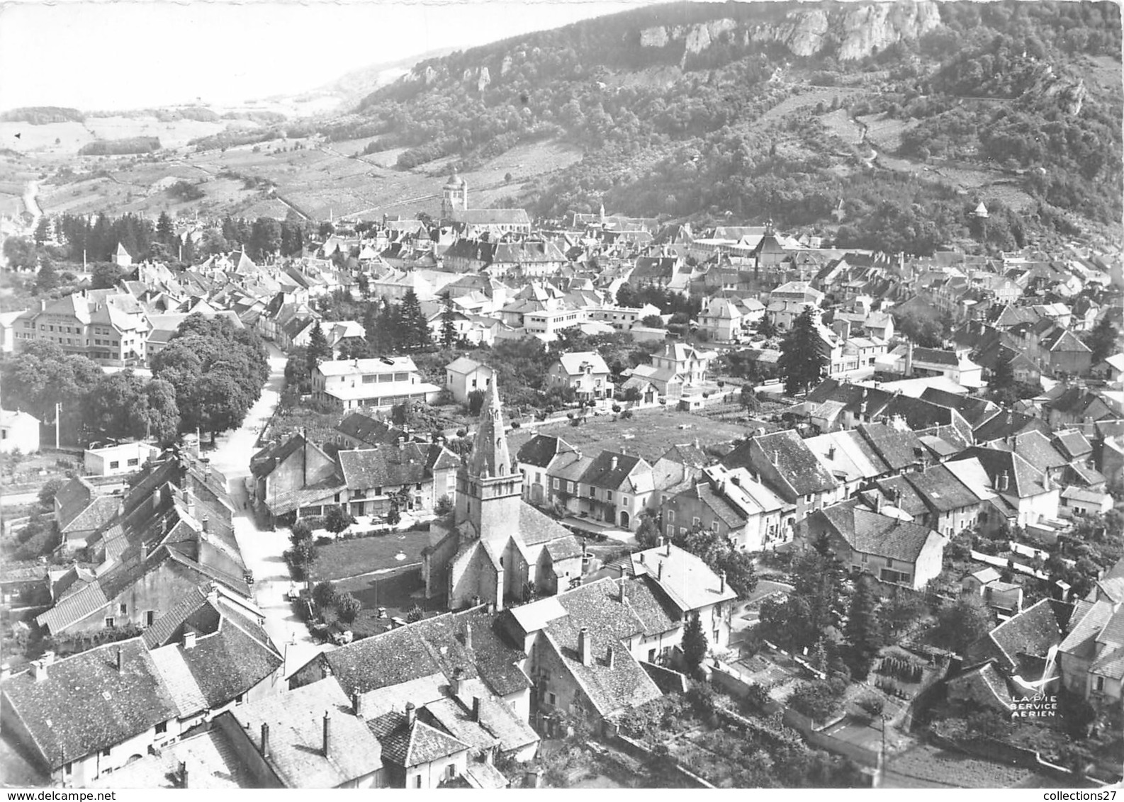 39-POLIGNY-VUE GENERALE - Poligny