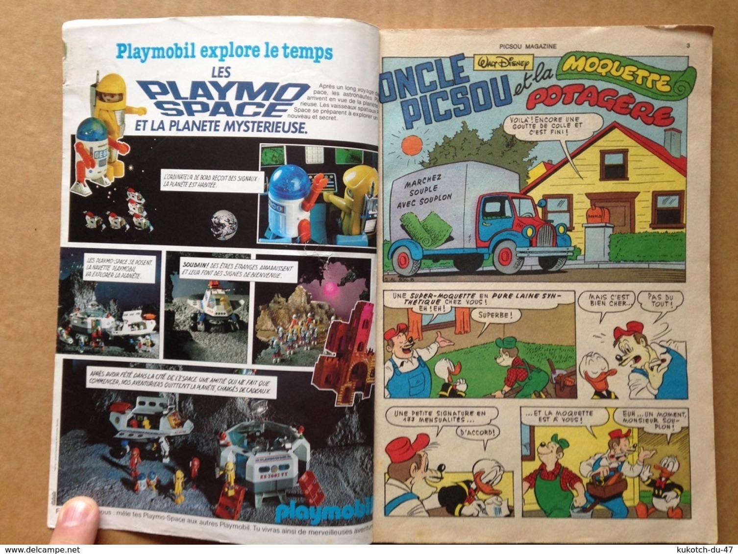 Disney - Picsou Magazine ° Année 1982 - N°128 (avec Grand Défaut D'usure) - Picsou Magazine