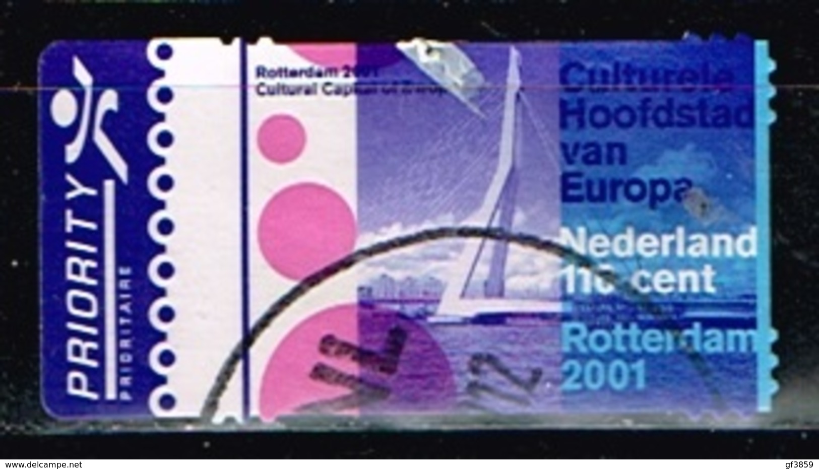 PAYS-BAS /Oblitérés/Used /2001 - Rotterdam - Oblitérés