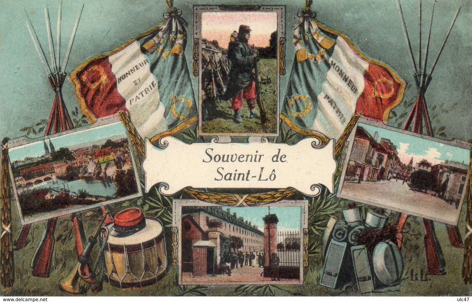 - 50 - Souvenir De Saint-Lô - Cpa Très Bon état - - Saint Lo