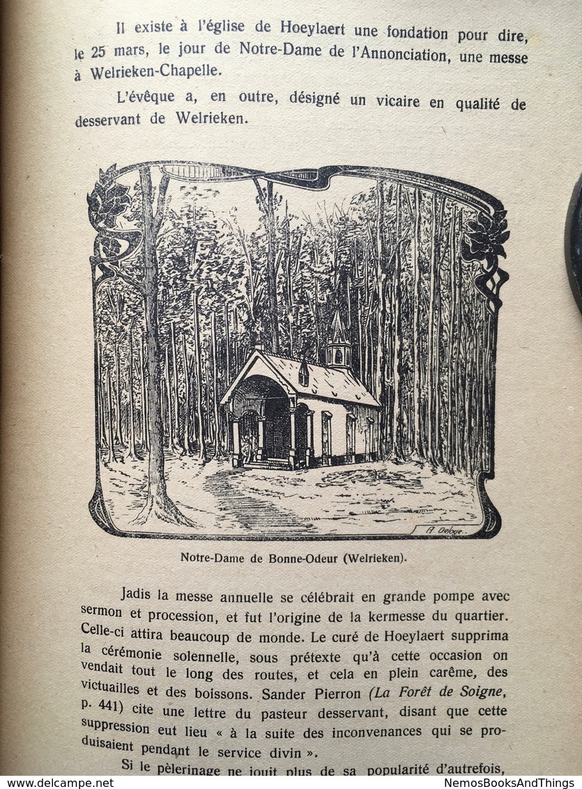 GROENENDAEL - Hoeylaert, Foret de Soigne, Bonne-Odeur, Wesembeek - E. BARTHOLEYNS - Gesigneerd - 1913