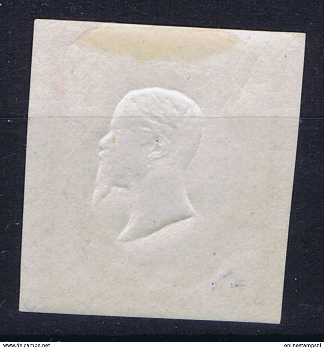 Italy: Napels  Sa 3 Mi 6 MH/* Flz/ Charniere Displaced Head - Mint/hinged