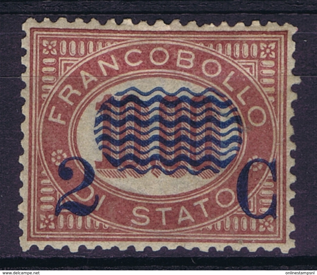 Italy:  Sa 36 Mi 36 MH/* Flz/ Charniere 1878 - Neufs