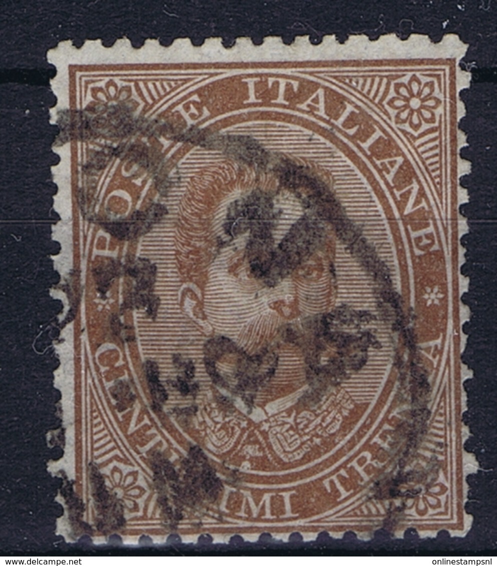 Italy:  Sa 41 Mi 41A Obl./Gestempelt/used  1879 - Usati