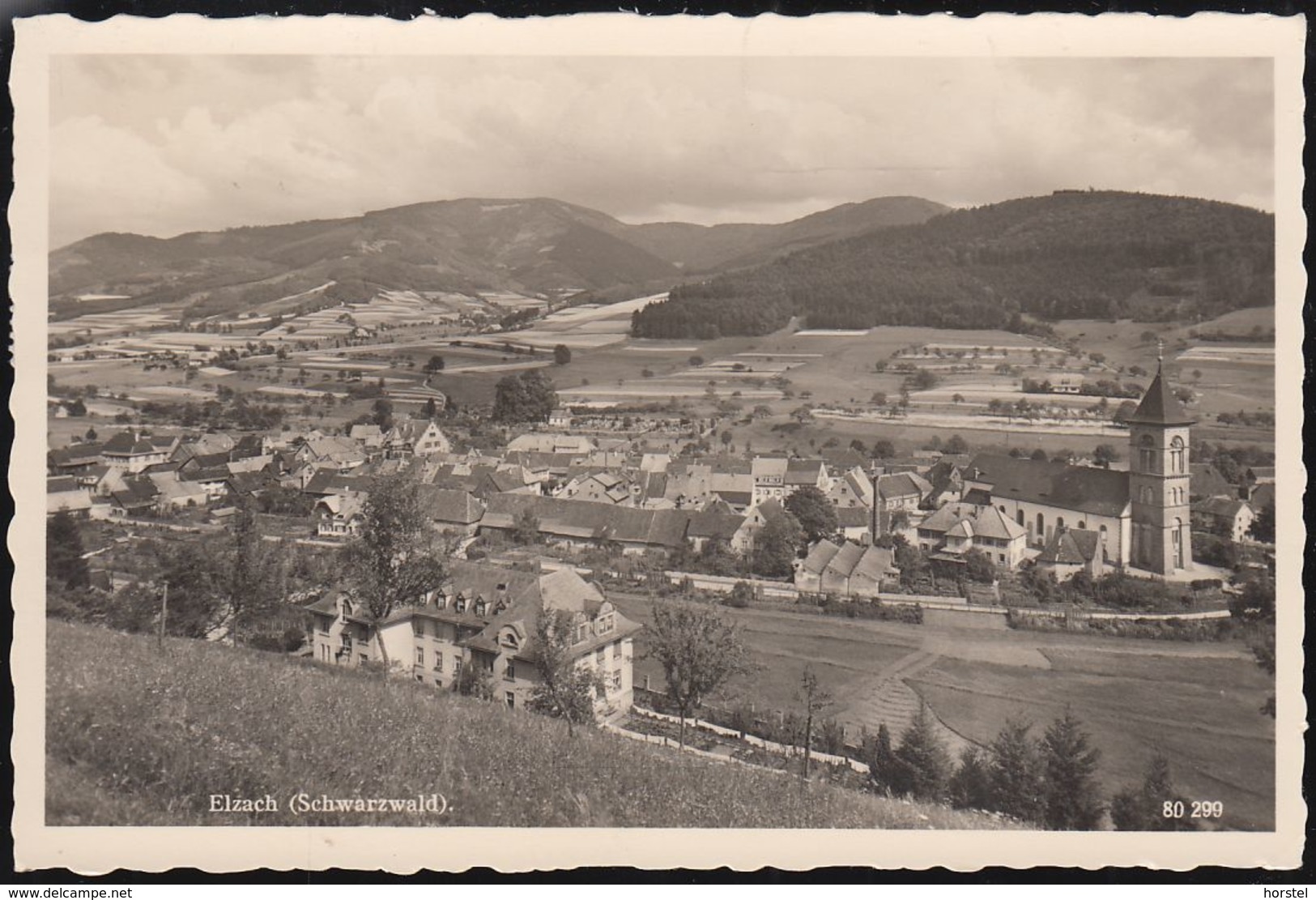 D-79215 Elzach- Schwarzwald - Alte Ansicht - Nice Stamp - Elzach