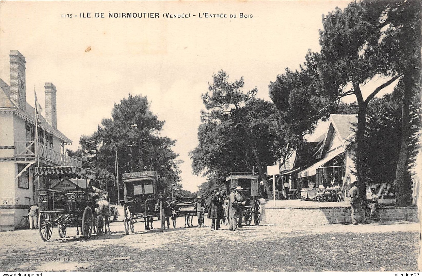 85-ILE-DE-NOIREMOUTIER- L'ENTREE DU BOIS - Ile De Noirmoutier