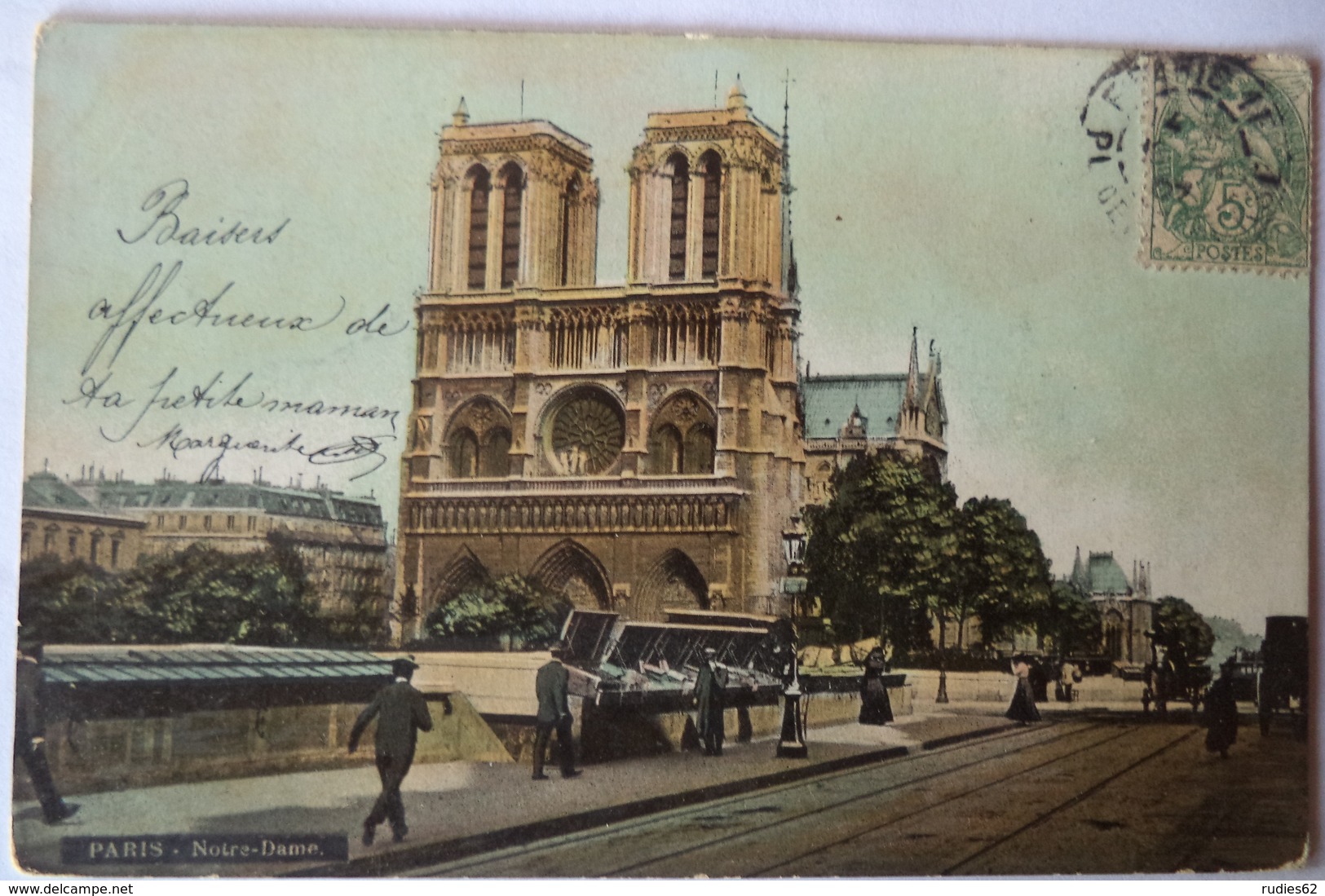 Paris - Notre Dame (voyagée En 1907) - Notre Dame De Paris