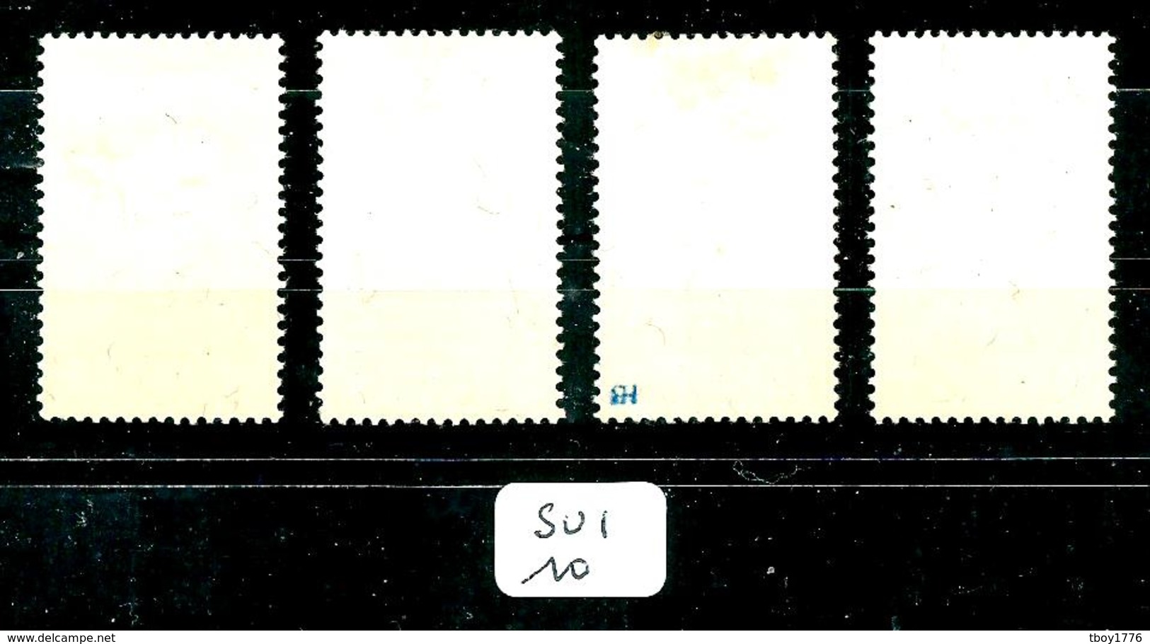 SUI YT 349/353 Sauf 352  SBK B3/B6 Sauf B5 En X - Unused Stamps