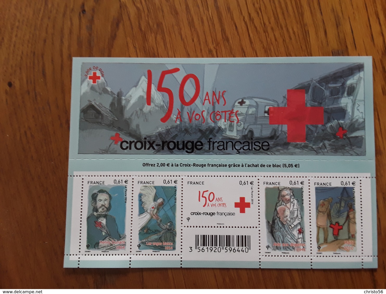 FRANCE - Feuillet CROIX ROUGE 2014 - NEUF** - Mint/Hinged