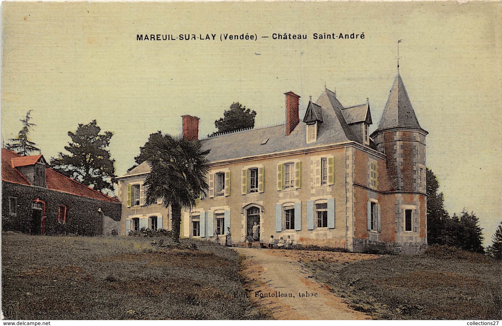 85-MAREUIL-SUR-LAY- CHATEAU DE SAINT-ANDRE - Mareuil Sur Lay Dissais