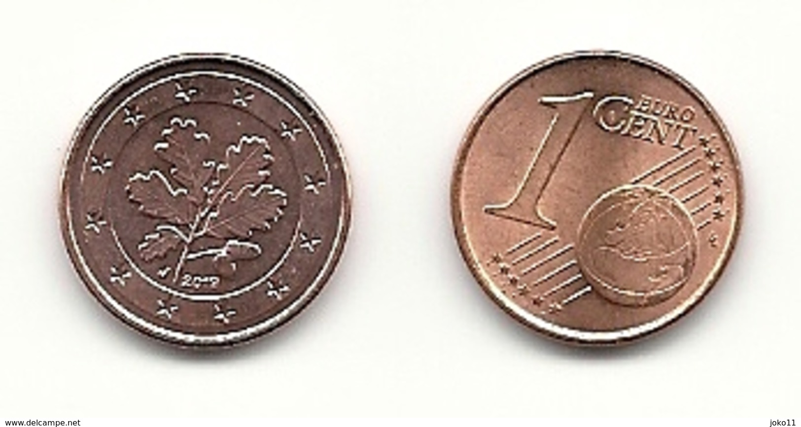 1 Cent, 2019,  Prägestätte (J),  Vz, Sehr Gut Erhaltene Umlaufmünzen - Allemagne