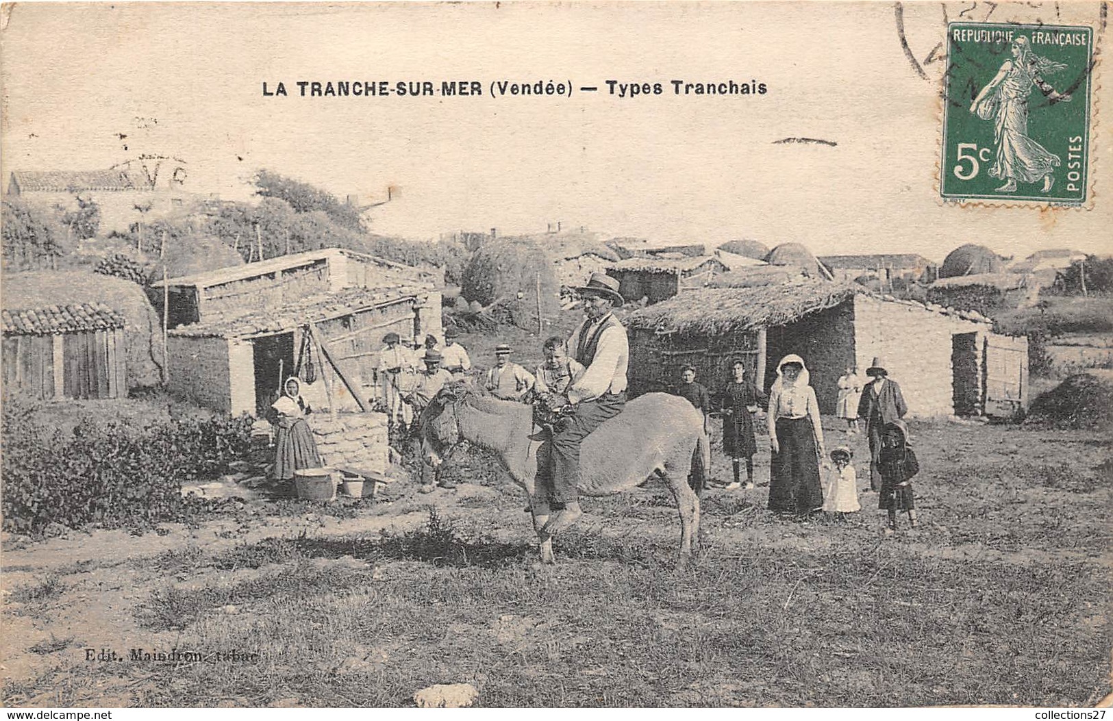 85-LA-TRANCHE-SUR-MER- TYPES TRANCHAIS - La Tranche Sur Mer