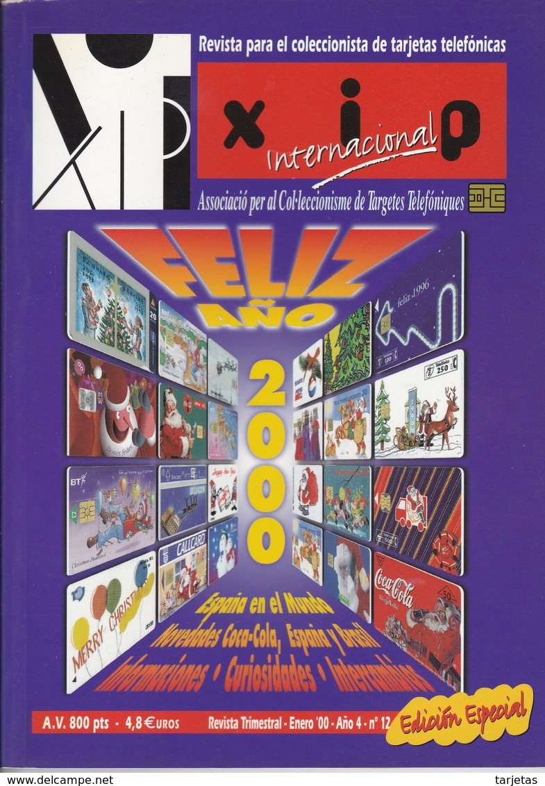 REVISTA XIP Nº12  DEL MES DE ENERO DEL AÑO 2000 - FELIZ AÑO 2000 EDICION ESPECIAL - Books & CDs