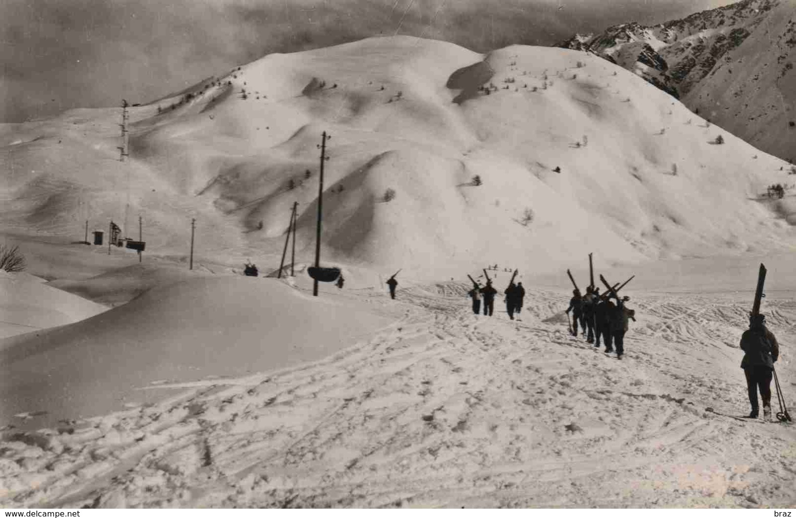 CPSM  Le Tour Pistes De Charamillon - Autres & Non Classés