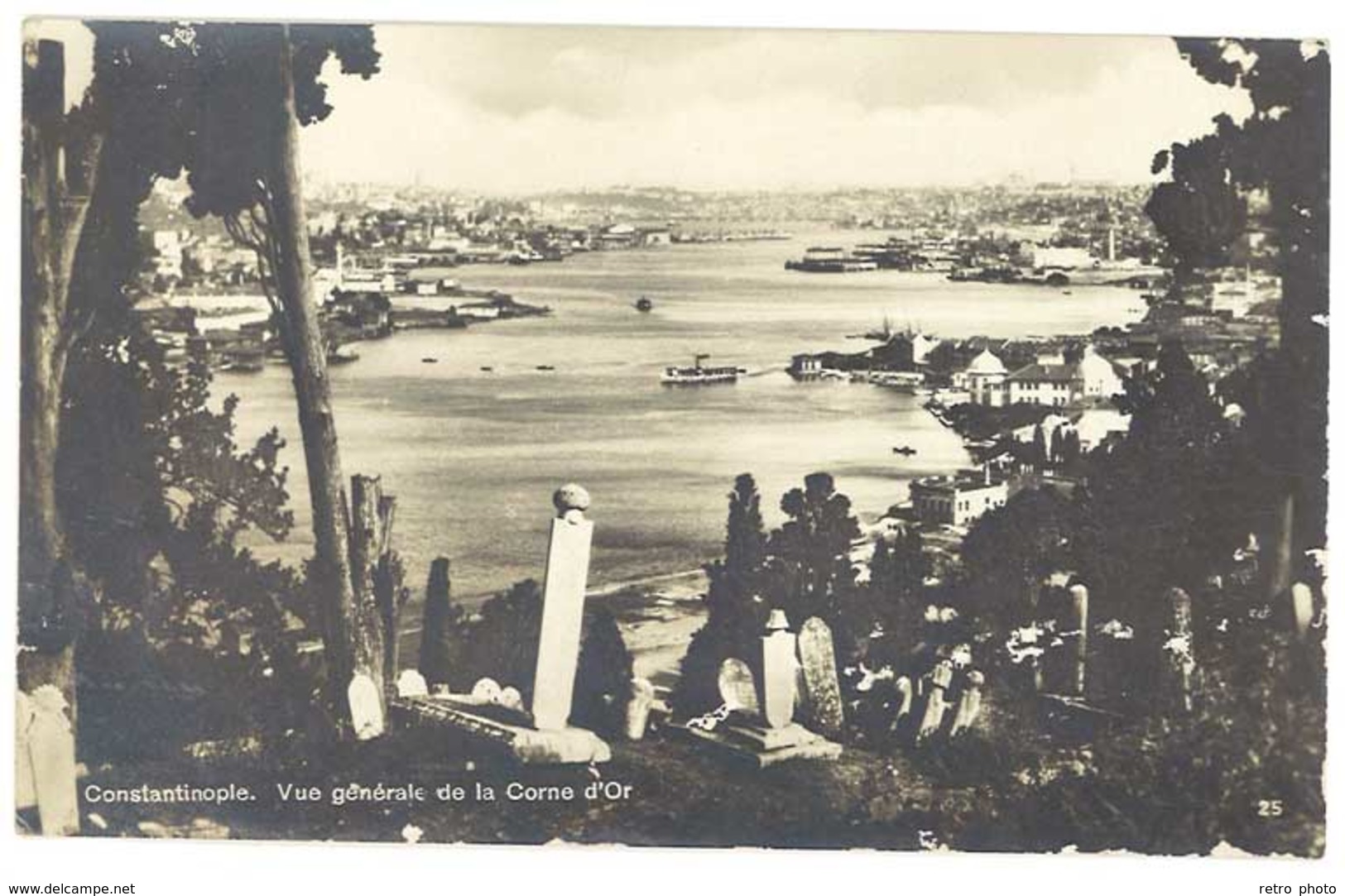 3 Cpa Turquie - Constantinople - Corne D'Or / Pont De Gallata - Turquie