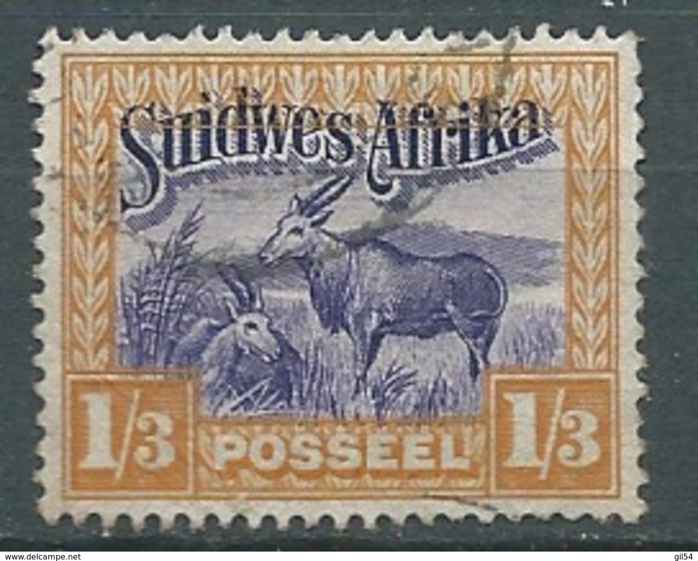 Afrique Du Sud Ouest   - Yvert N° 121 Oblitéré - Bce 18216 - South West Africa (1923-1990)