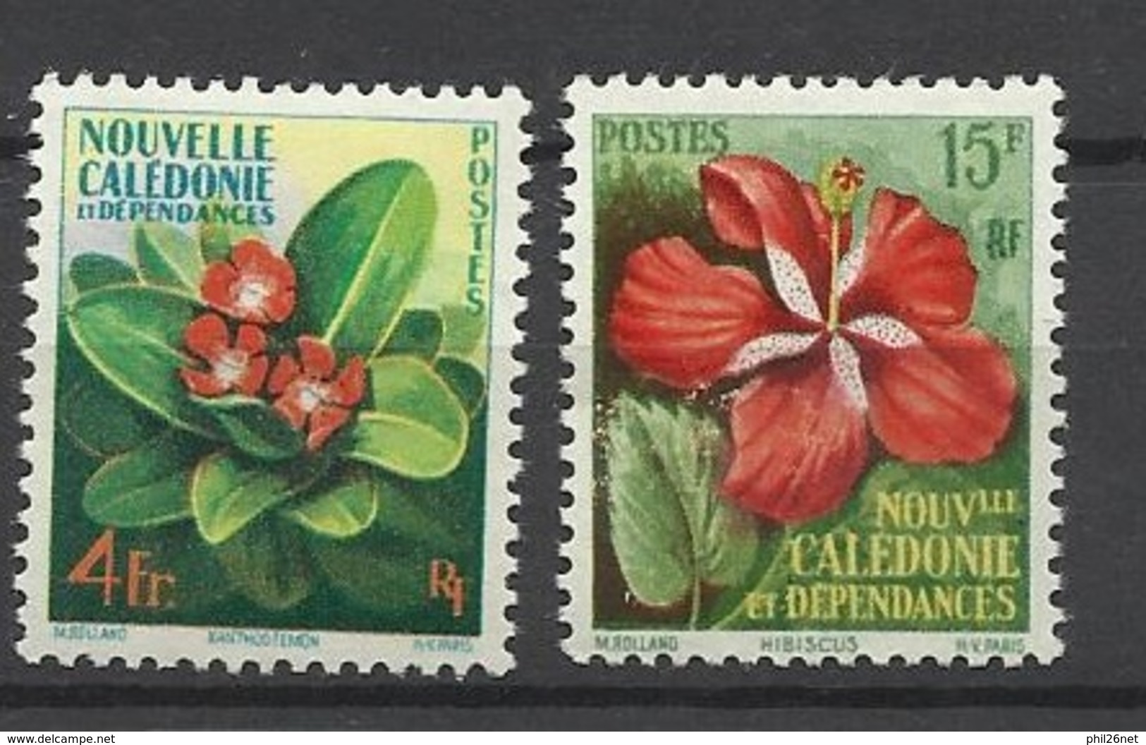 Nouvelle Calédonie Poste N° 288  Et 289     Neufs   * TB           - Unused Stamps