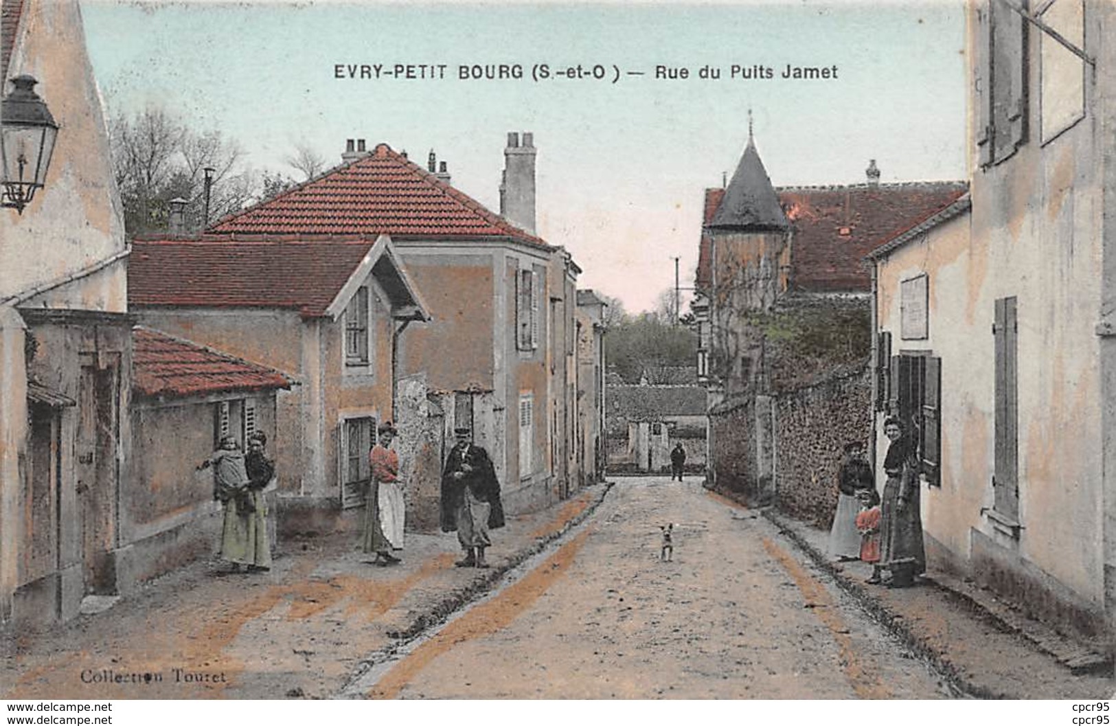 91. N°54180.EVRY-PETIT BOURG. Rue Du Puits Jamet - Evry